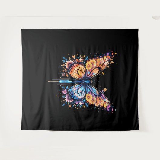 lichtgevende bloei wandkleed (Voorkant (horizontaal))