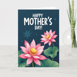 Lichtgevende bloemengroetkaart kaart