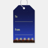 Lichtgevende Diwali Lamp - Cadeau Label Cadeaulabel (Achterkant)