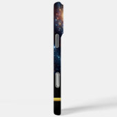 Lichtgevende fiets is afgebeeld tegen een donkere Case-Mate iPhone case (Achterkant / Rechts)