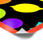 Lichtgevende Fruit Fiesta Perfect Poster (Hoek)