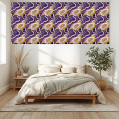 Lichtgevende Geode Tegel Pattern in Violet Pink &  Tegeltje