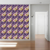 Lichtgevende Geode Tegel Pattern in Violet Pink &  Tegeltje