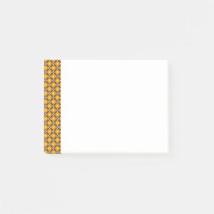 Lichtgevende gouden stippen zwart wit rasterpatroo post-it® notes