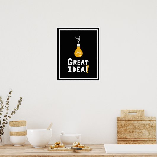 Lichtgevende Ingenuity Verlichtend van Groot Poste Poster (Keuken)