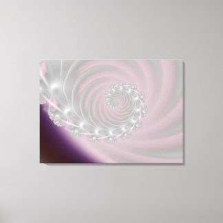 Lichtgevende sequentie opgespannen canvasprint canvas afdruk