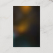 Lichtgevende vlinder en nachtvlinders visitekaartje (Achterkant)