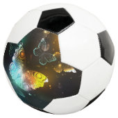 Lichtgevende vlinder en nachtvlinders voetbal (Drie kwart)