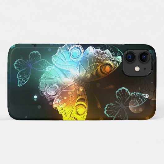 Lichtgevende vlinders en nachtvlinders Case-Mate iPhone case (Achterkant (horizontaal))