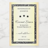 Lichtgevende Zilveren Glitter Goud Effect Product