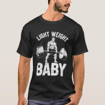 Lichtgewicht baby motivatie T-shirt