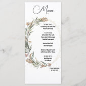 Lichtgewicht plat menu wit (Voorkant)