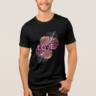 Lichtgewicht tri-blend T-shirt met korte mouwen 