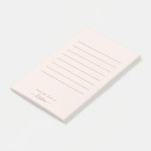 Lichtgewicht van het bureau van Aangepast groot Post-it® Notes (Schuin)