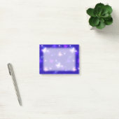 Lichtgloeiende knoppen Donkerblauw ontwerp Post-it® Notes (Kantoor)