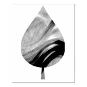 Lichtgolven Rubberstempel (Afrduk)
