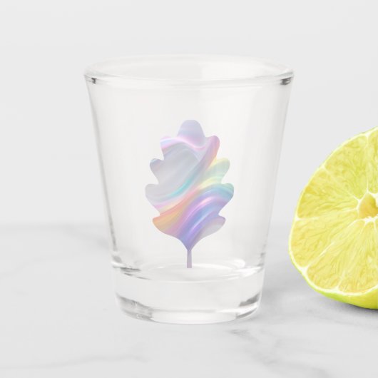 Lichtgolven Shot Glas (Voorkant)
