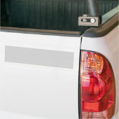 Lichtgrijs Bumpersticker (Op Truck)