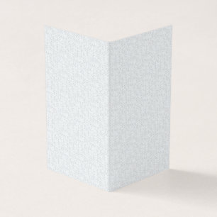 Lichtgrijze geometrische bloempatroon visitekaartjes