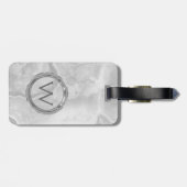 Lichtgrijze granietsteen bagagelabel (Achterkant horizontaal)