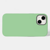 Lichtgroen, effen pasteltint, Worpkussen Case-Mate iPhone Case (Achterkant (horizontaal))