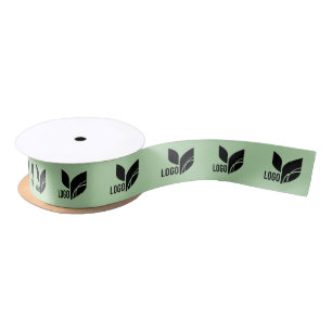 Lichtgroene aangepaste zakelijke Logo Lint