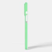 Lichtgroene candy strepen Case-Mate iPhone case (Achterkant / Links)
