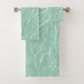 LICHTGROENE COLLECTIE TOWEL SET BAD HANDDOEK