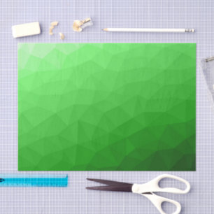 Lichtgroene geometrische mesh heldere patroon tissuepapier