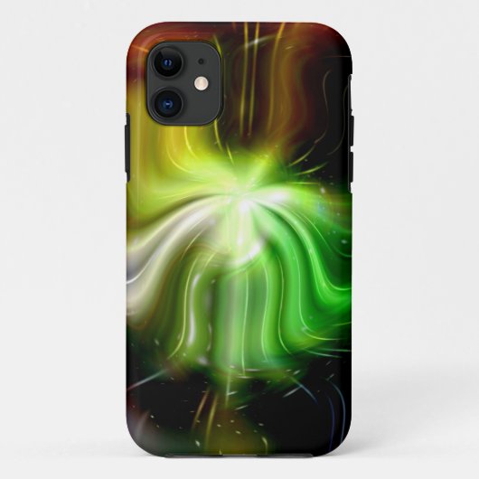 Lichtgroene Magische Fantasy Case-Mate iPhone Case (Achterkant)