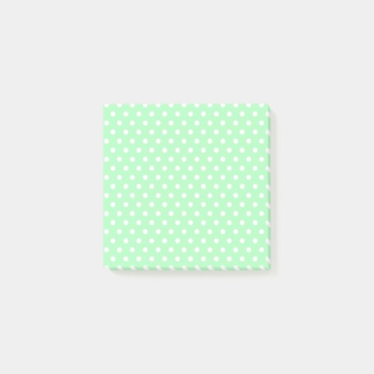 Lichtgroene poolpunten Post-it notities Post-it® Notes (Voorkant)