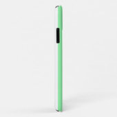 Lichtgroene snoepstrepen Case-Mate iPhone case (Achterkant/rechts)