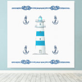 Lichthuis Canvas Afdruk (Insitu (Houten vloer))