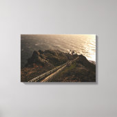 Lichthuis in Point Rayes Canvas Afdruk (Voorkant)