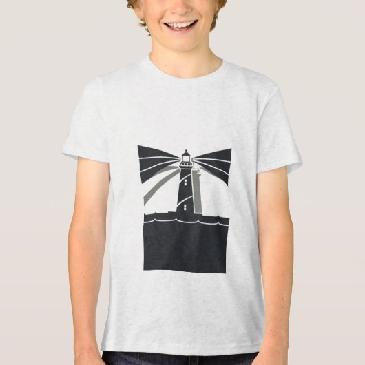 lichthuis Tri-Blend shirt (Voorkant)