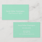 Lichtkleur Visitekaartje (Voorkant / Achterkant)