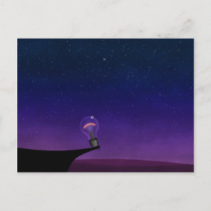 Lichtlamp Briefkaart