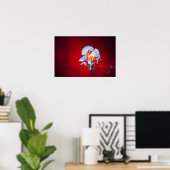 Lichtlamp exploderen poster (Thuiskantoor)