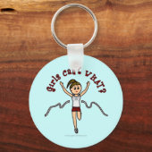 Lichtloper in rode uniform sleutelhanger (Voorkant)