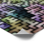 Lichtmaze Poster (Hoek)