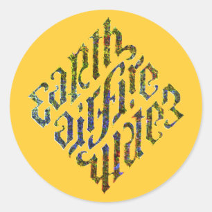 lichtminati Diamond-Stickers Ronde Sticker