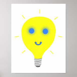 Lichtpeertsmuurposters Poster