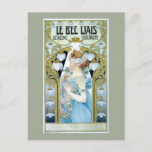  lichtreclame briefkaart (Voorkant)