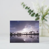 Lichtreflecties in de lagune briefkaart (Staand voorkant)