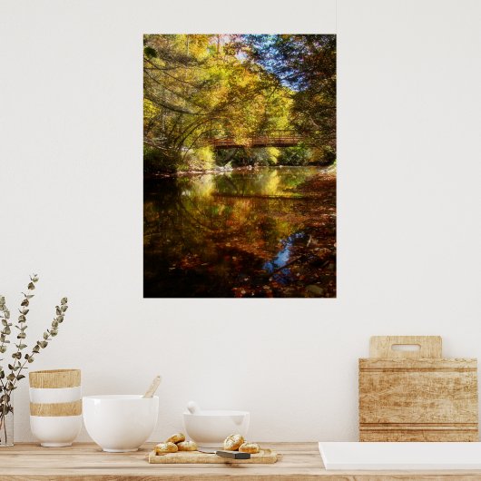 Lichtrivier Poster (Keuken)