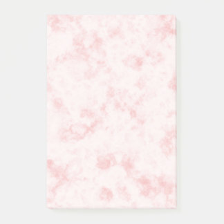 Lichtrood marmer Post-it notes