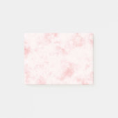 Lichtrood marmer Post-it notes (Voorkant)