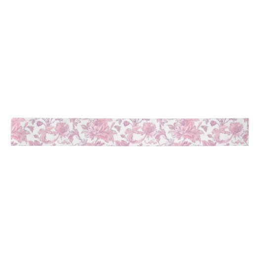 Lichtroze Chinoiserie Decoupage Lint (Voorkant)