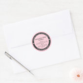 Lichtroze Cottage Law Ingredient Baker Sticker (Envelop)