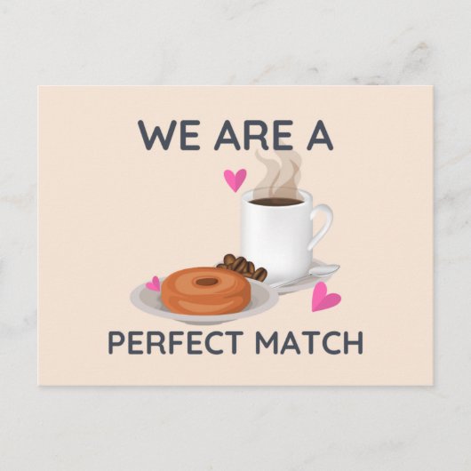 Lichtroze Doughnut Briefkaart (Voorkant)